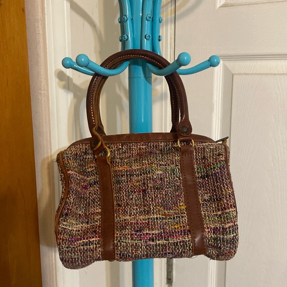 Multi color vintage purse
